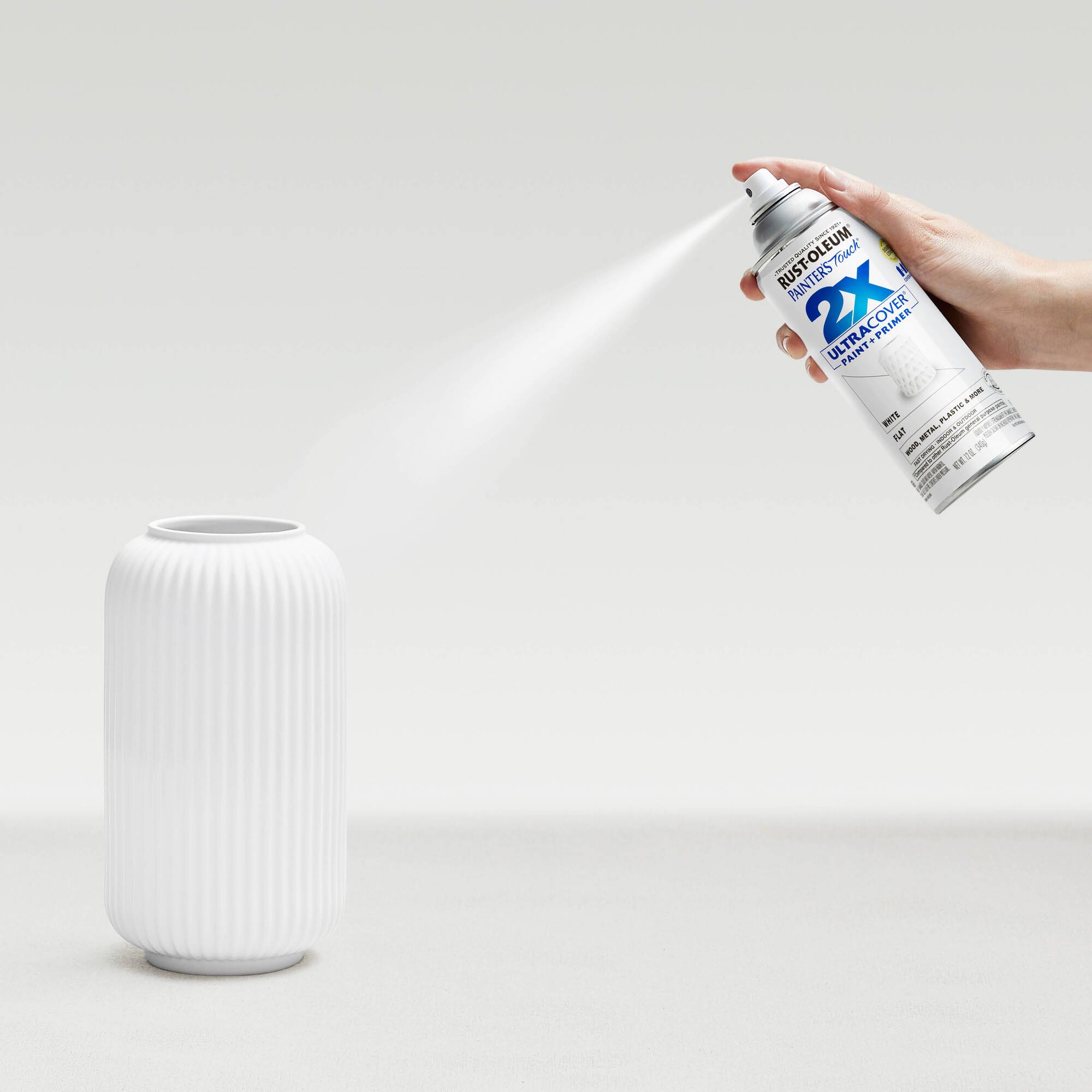 Rust-Oleum® Painter's Touch® 2X Ultra Cover® Flat White Spray Paint & Primer
